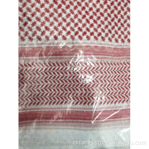 Muslimischer arabischer Keffiyeh Hijab Schal mit mehreren Funktionen